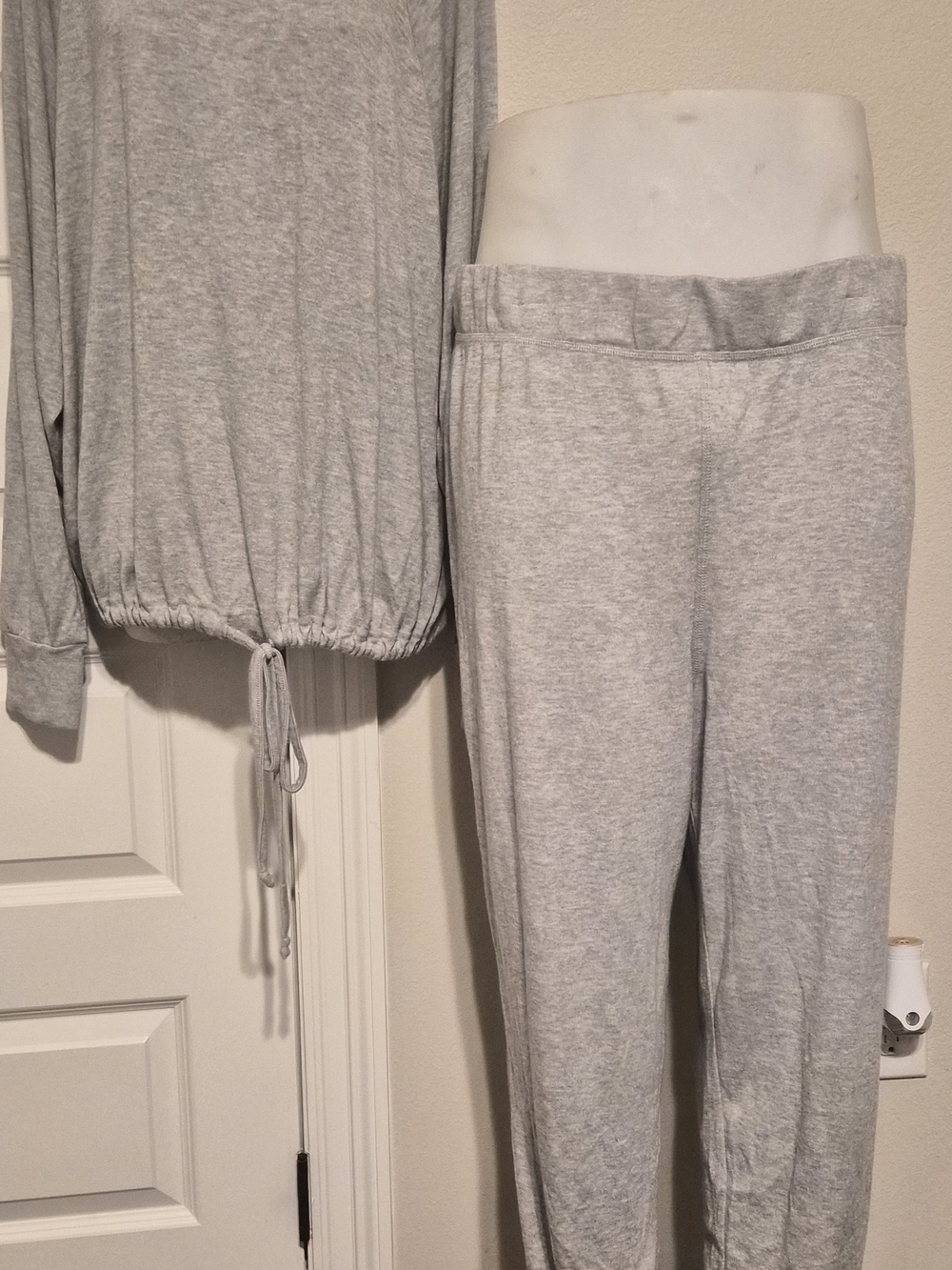 UGG Grey Ecovero Viscose Blend Drawstring Lounge Set (2X)